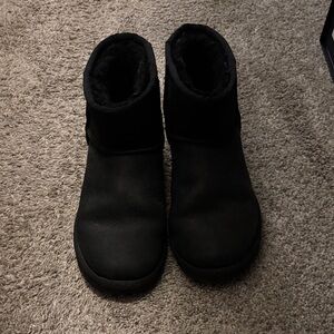 Black UGG Mini Winter Boot